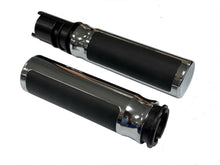 Load image into Gallery viewer, Bronx Throttle By Wire Grip Set Chrome
