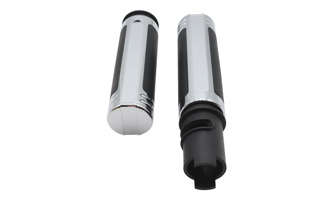 M8 Empire Style Grip Set Chrome