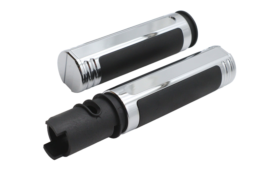 M8 Empire Style Grip Set Chrome