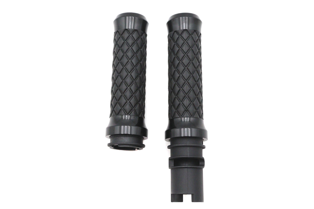 Argyle Style Grip Set Black