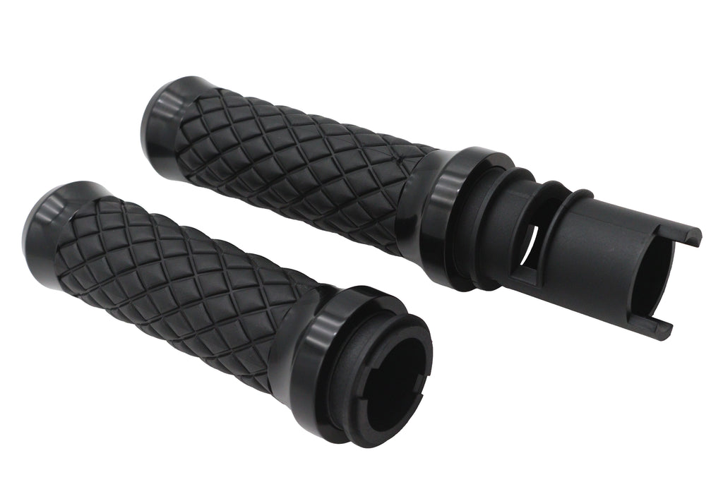 Argyle Style Grip Set Black