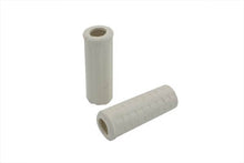 Load image into Gallery viewer, Replica White Waffle Grip Set with Plug Hole