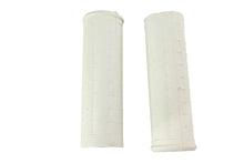 Load image into Gallery viewer, Replica White Waffle Style Grip Set with Plug Hole