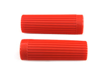 Load image into Gallery viewer, Red Grip Set Original Rib Style