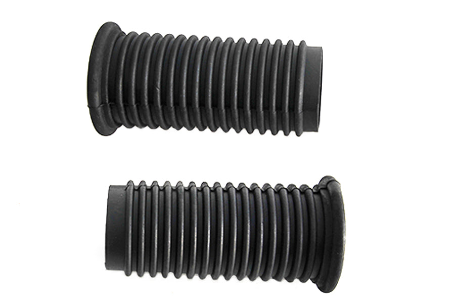 Driver Footpeg Rubber Black Set