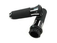 Load image into Gallery viewer, Black Grip Set with Black End Caps