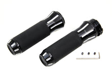 Load image into Gallery viewer, Black Grip Set with Black End Caps