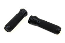 Load image into Gallery viewer, Black Grip Set with Black End Caps