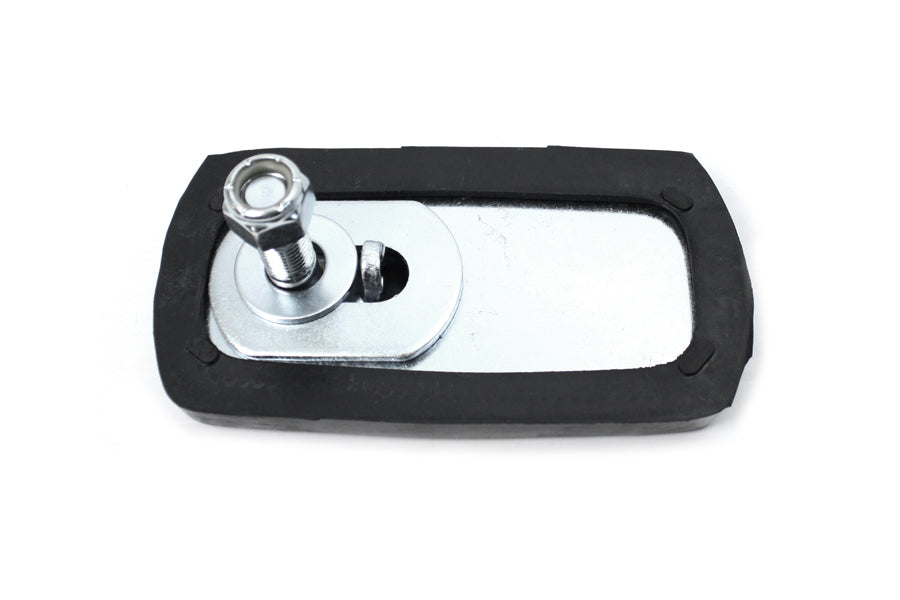 Black Forward Brake Pedal Pad Kit