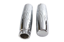 Load image into Gallery viewer, Billet Flame Style Grip Set