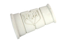 Load image into Gallery viewer, White Rubber Kick Starter Pedal With FLH Logo