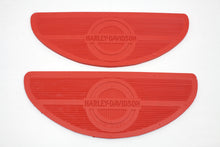 Load image into Gallery viewer, Red Oval Footbaord Set