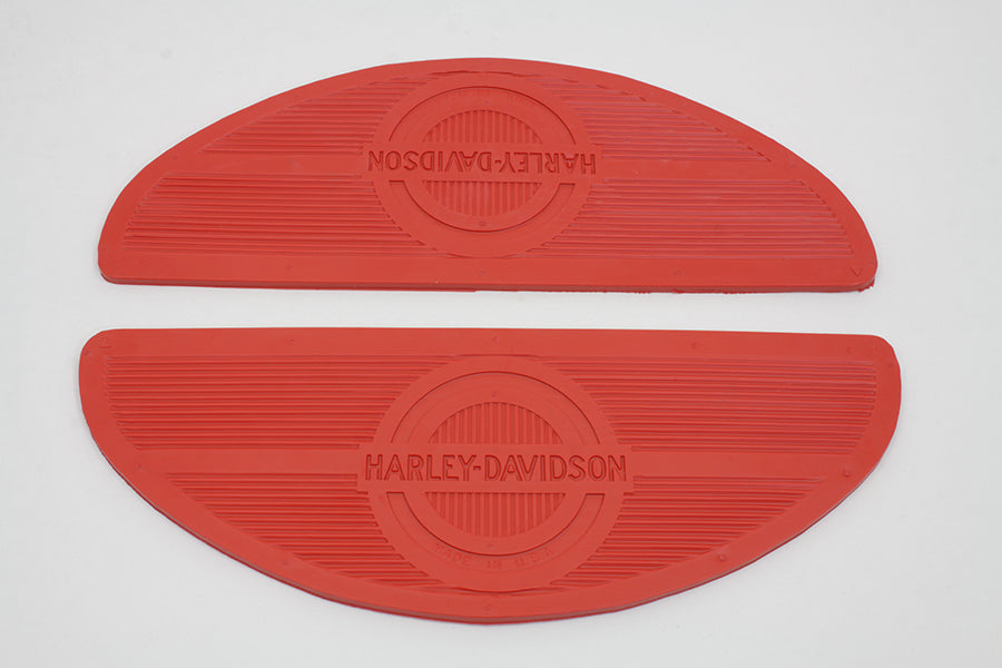 Red Oval Footbaord Set
