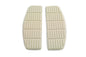 Footboard White Mat Set