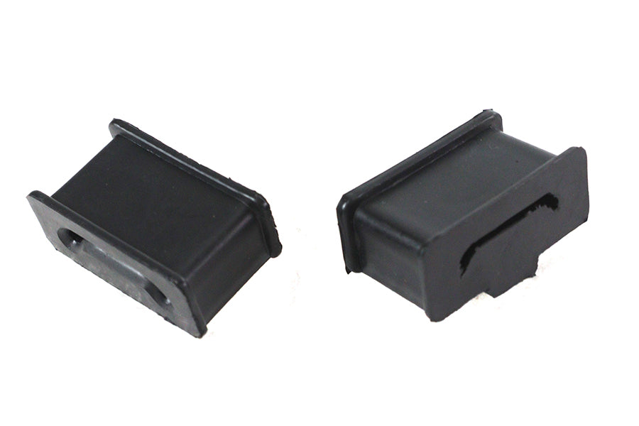 Muffler Mount Set Black Rubber