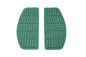Footboard Teal Mat Set