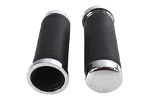 Load image into Gallery viewer, Pebble Style Grip Set with Chrome End Caps