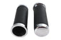 Pebble Style Grip Set with Chrome End Caps