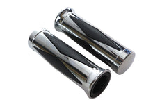 Load image into Gallery viewer, Diamond Style Grip Set with Chrome End Cap