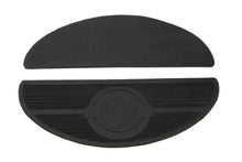 Load image into Gallery viewer, Half Moon Footboard Mat with Bullseye Design
