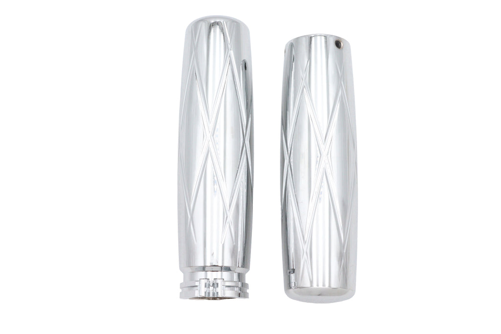 Billet Diamond Style Grip Set