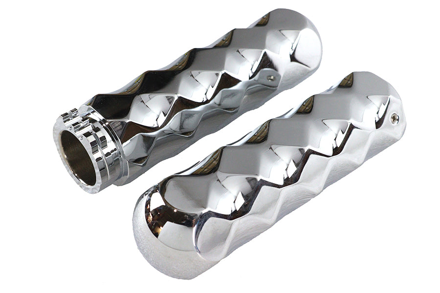 Billet Faceted Style Grip Set