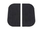 Mini Footboard Mat Set Black Rubber