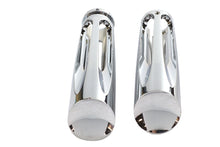 Load image into Gallery viewer, Chrome Billet Slasher Style Grip Set