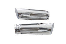 Load image into Gallery viewer, Chrome Billet Slasher Style Grip Set