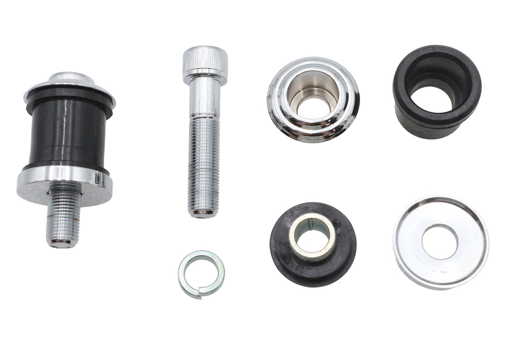 Flush Mount Handlebar Damper Kit Chrome