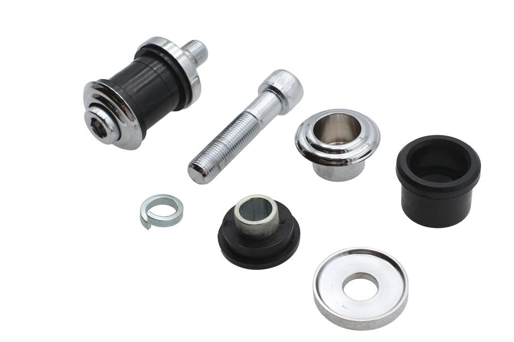Flush Mount Handlebar Damper Kit Chrome