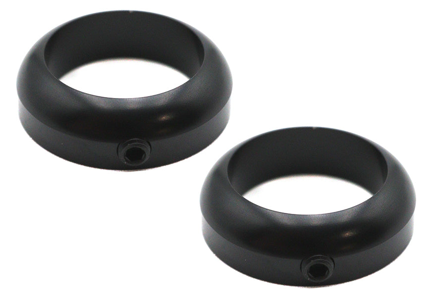 1 inch Handlebar Collar Set Black