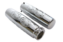 Load image into Gallery viewer, Billet Skull Style Grip Set