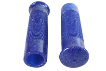 Load image into Gallery viewer, Blue Metal Flake Grip Set