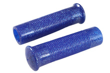 Load image into Gallery viewer, Blue Metal Flake Grip Set