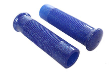 Load image into Gallery viewer, Blue Metal Flake Grip Set