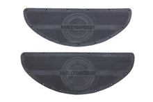 Load image into Gallery viewer, Black Rubber Footboard Mat Set