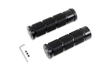 Load image into Gallery viewer, Black Retro Throttle by Wire Grip Set