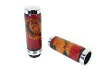Load image into Gallery viewer, Indian Throttle By Wire Grip Set with Chrome Ends
