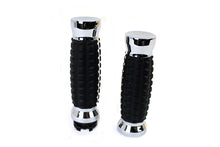 Load image into Gallery viewer, Alligator Style Grip Set Chrome