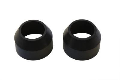 41mm Rubber Fork Boots Black