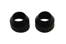 Load image into Gallery viewer, 35mm Rubber Fork Boots Black
