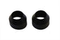 35mm Rubber Fork Boots Black