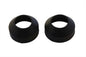 Rubber Fork Boots Black