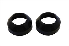 Load image into Gallery viewer, 41mm Rubber Fork Boots Black