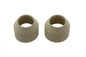 35mm Rubber Fork Boots White