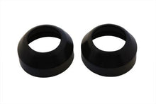 Load image into Gallery viewer, 41mm Rubber Fork Boots Black