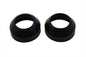 41mm Rubber Fork Boots Black