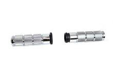 Load image into Gallery viewer, Chrome Retro Throttle by Wire Grip Set