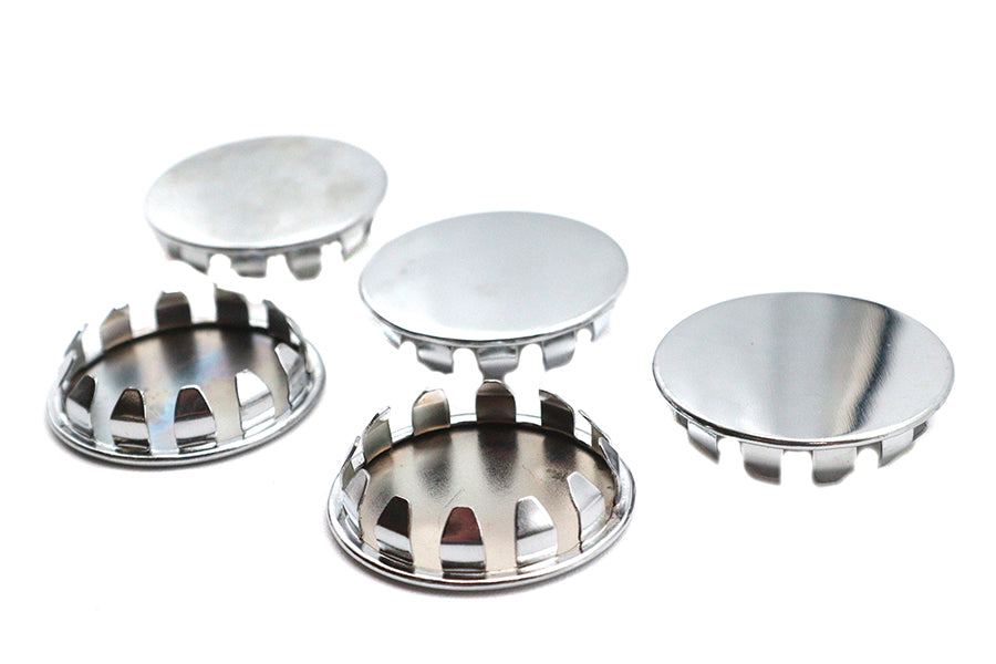 Chrome Visor Snap In Hole Plug